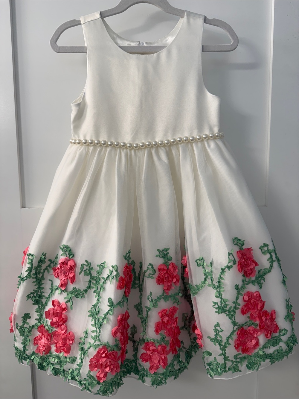 American Princess Party Dress with Pearl Waist